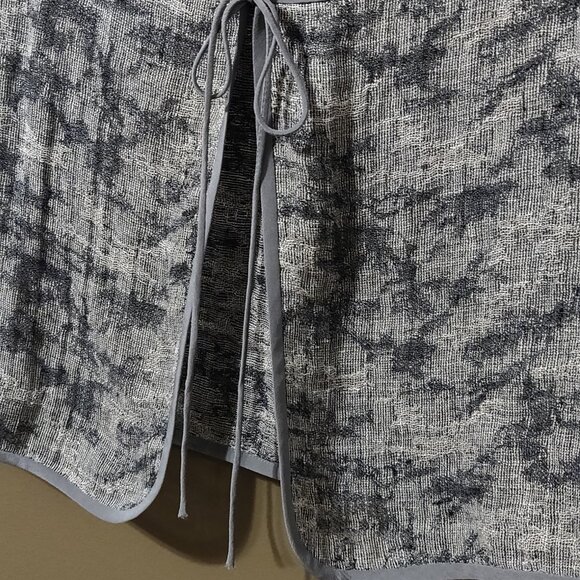Eileen Fisher Linen Gauze Jacquard Topper Jacket SIZE SMALL PETITE - Picture 7 of 7